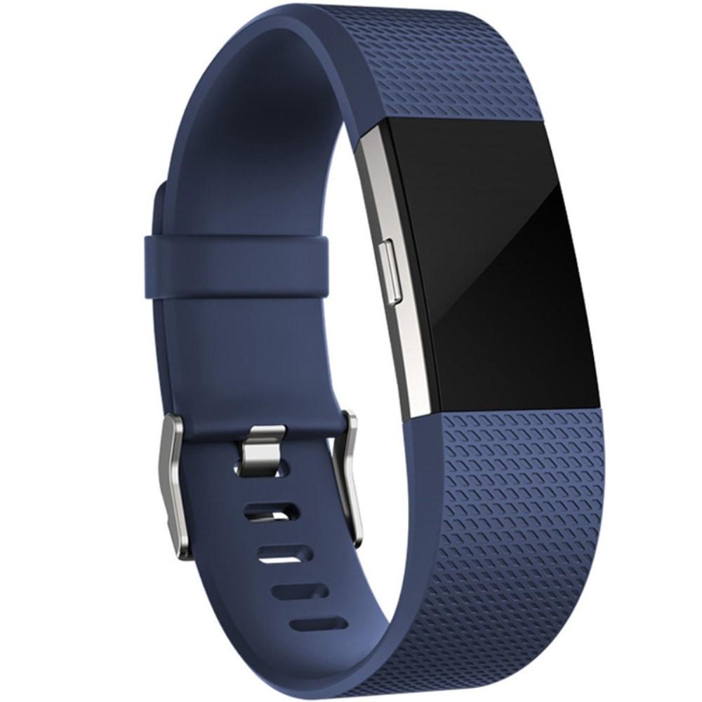 Fitbit Charge 2 Siliconen bandje Blauw