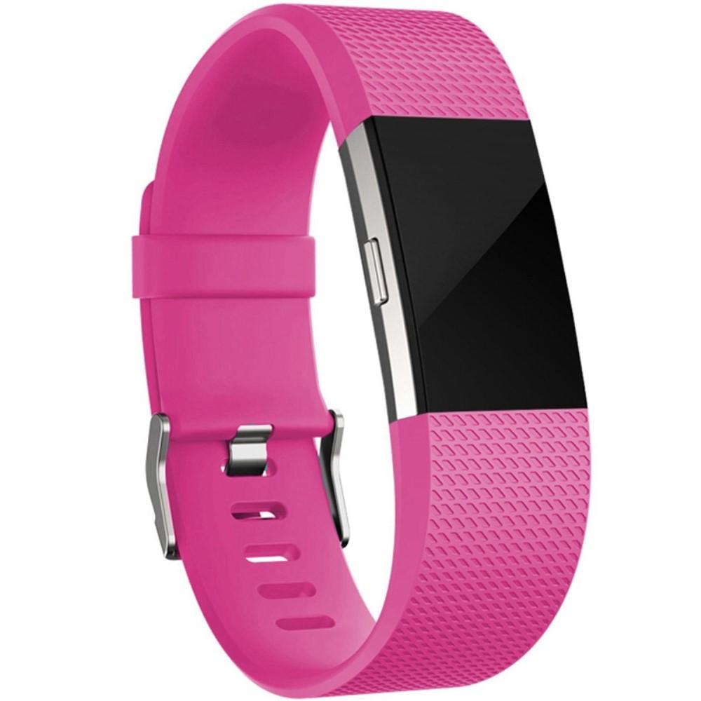 Fitbit Charge 2 Siliconen bandje Cerise
