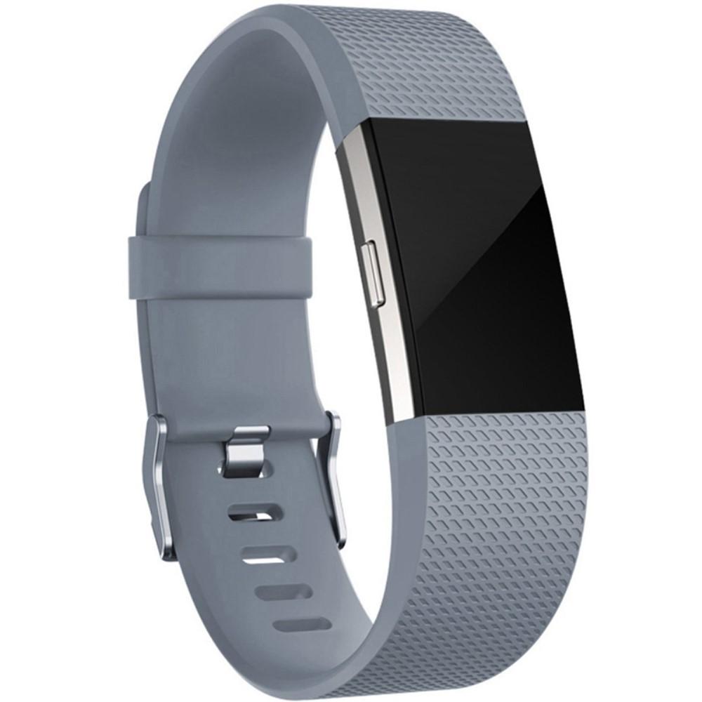 Fitbit Charge 2 Siliconen bandje Grijs