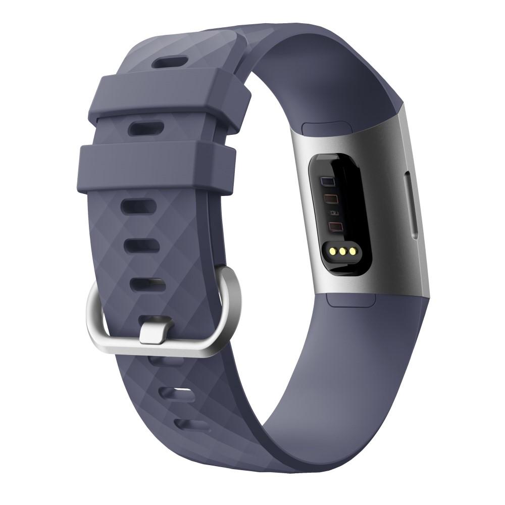 Fitbit Charge 3/Charge 4 Siliconen bandje Paars