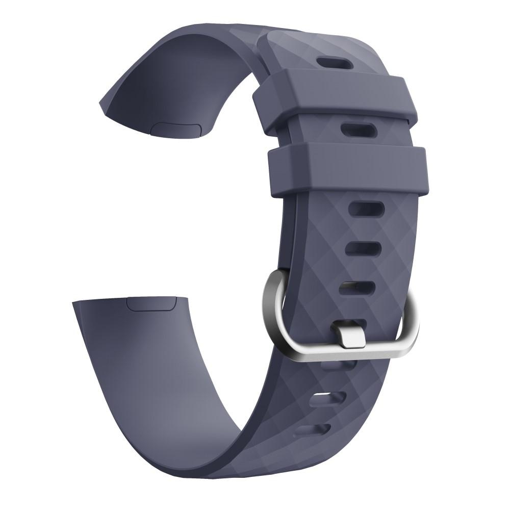 Fitbit Charge 3/4 Siliconen bandje Paars