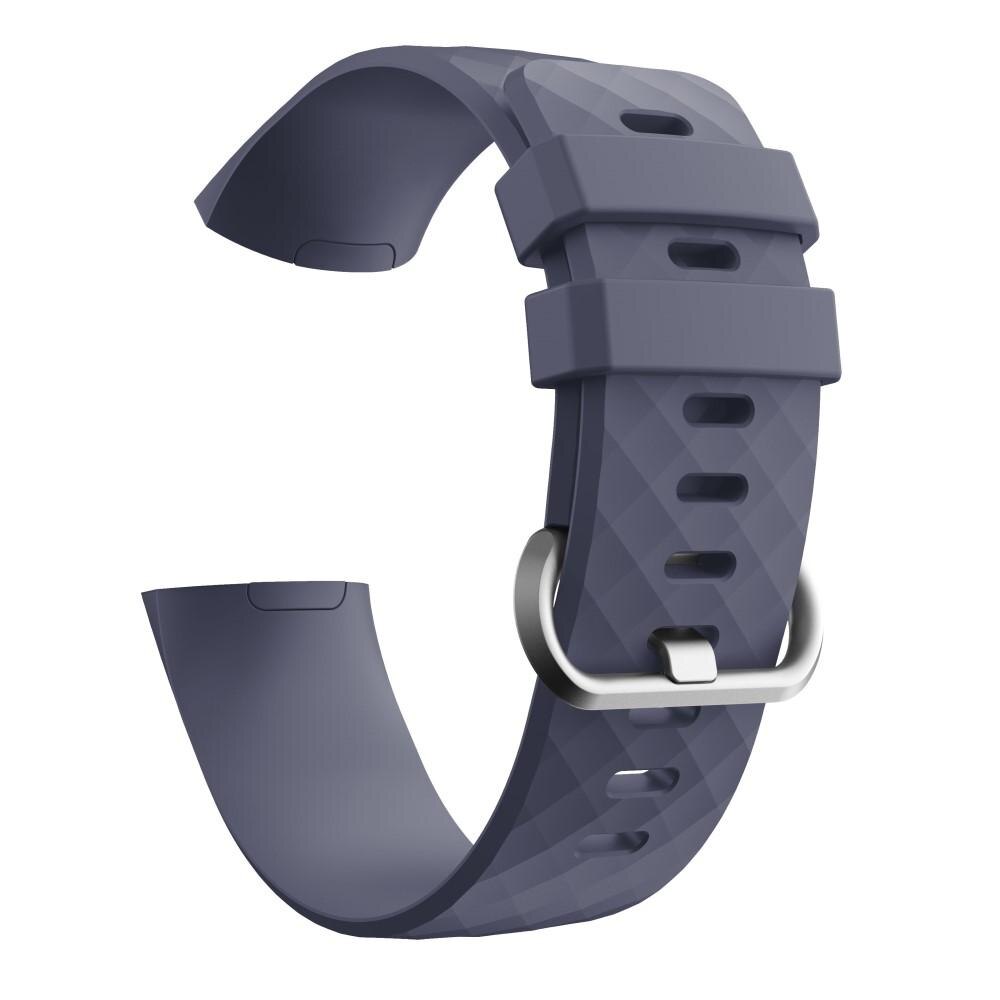 Fitbit Charge 3/Charge 4 Siliconen bandje Paars
