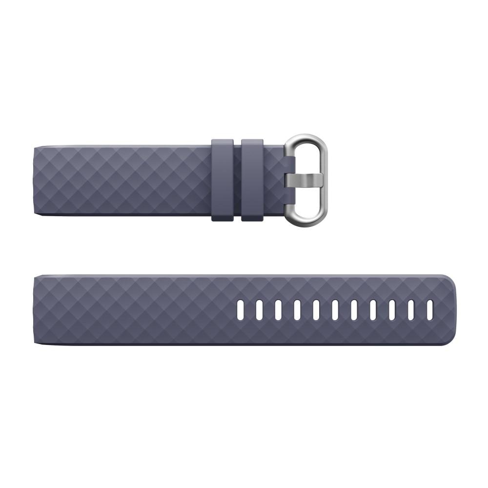 Fitbit Charge 3/4 Siliconen bandje Paars