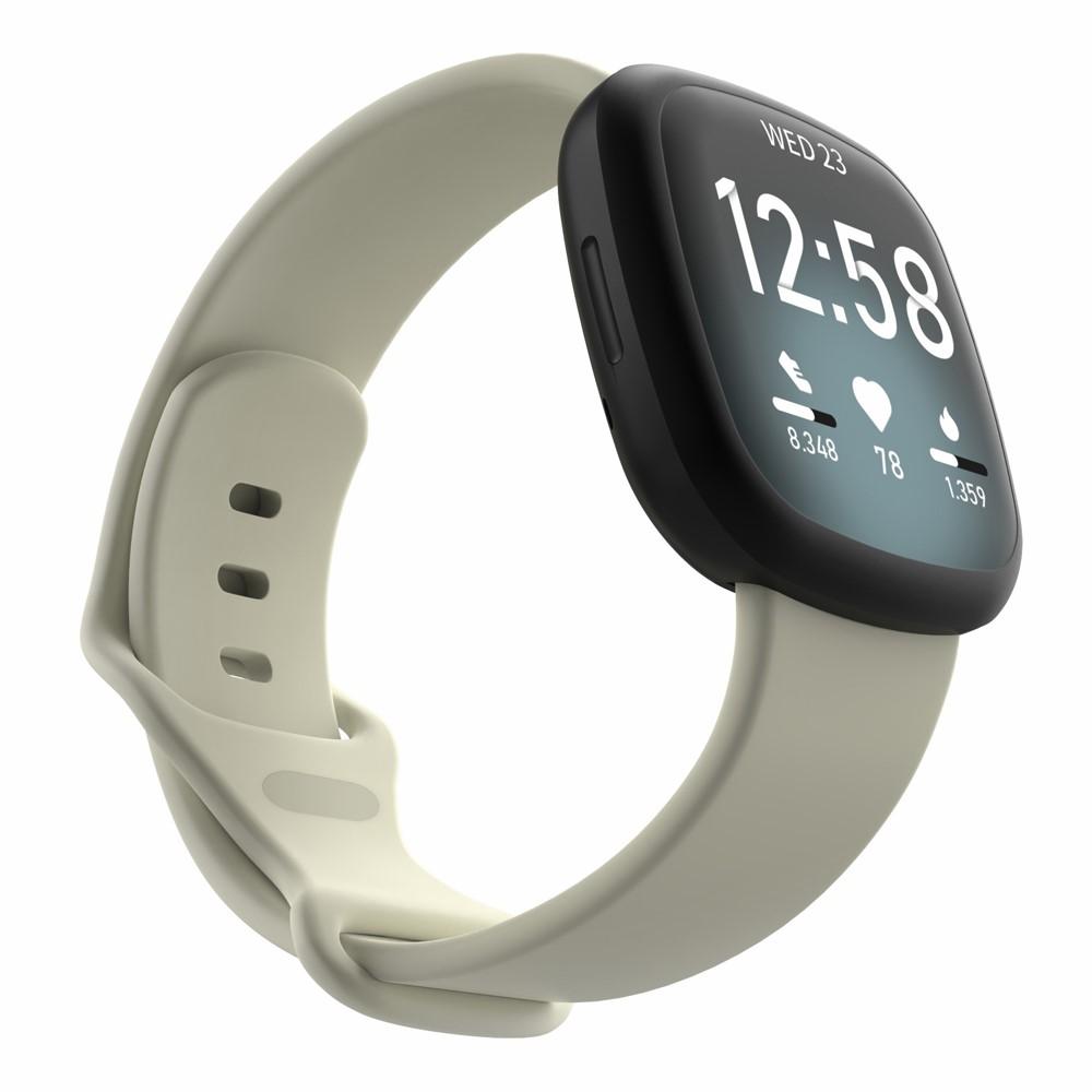 Fitbit Versa 3/Sense Siliconen bandje Beige