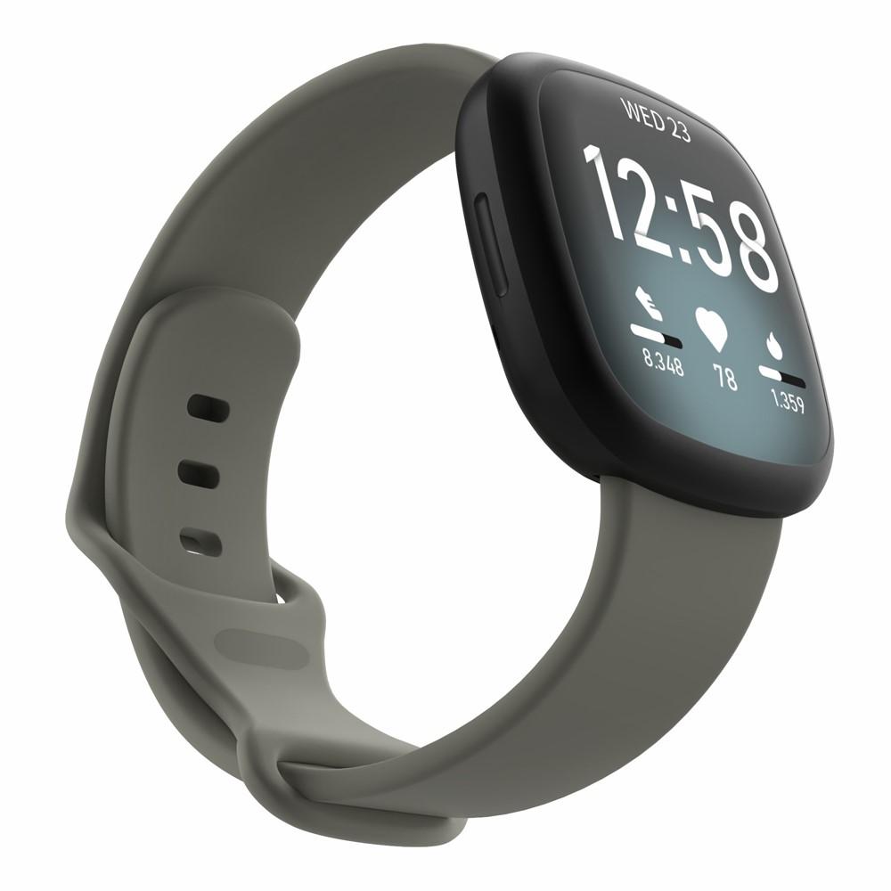 Fitbit Versa 3/Sense Siliconen bandje Grijs