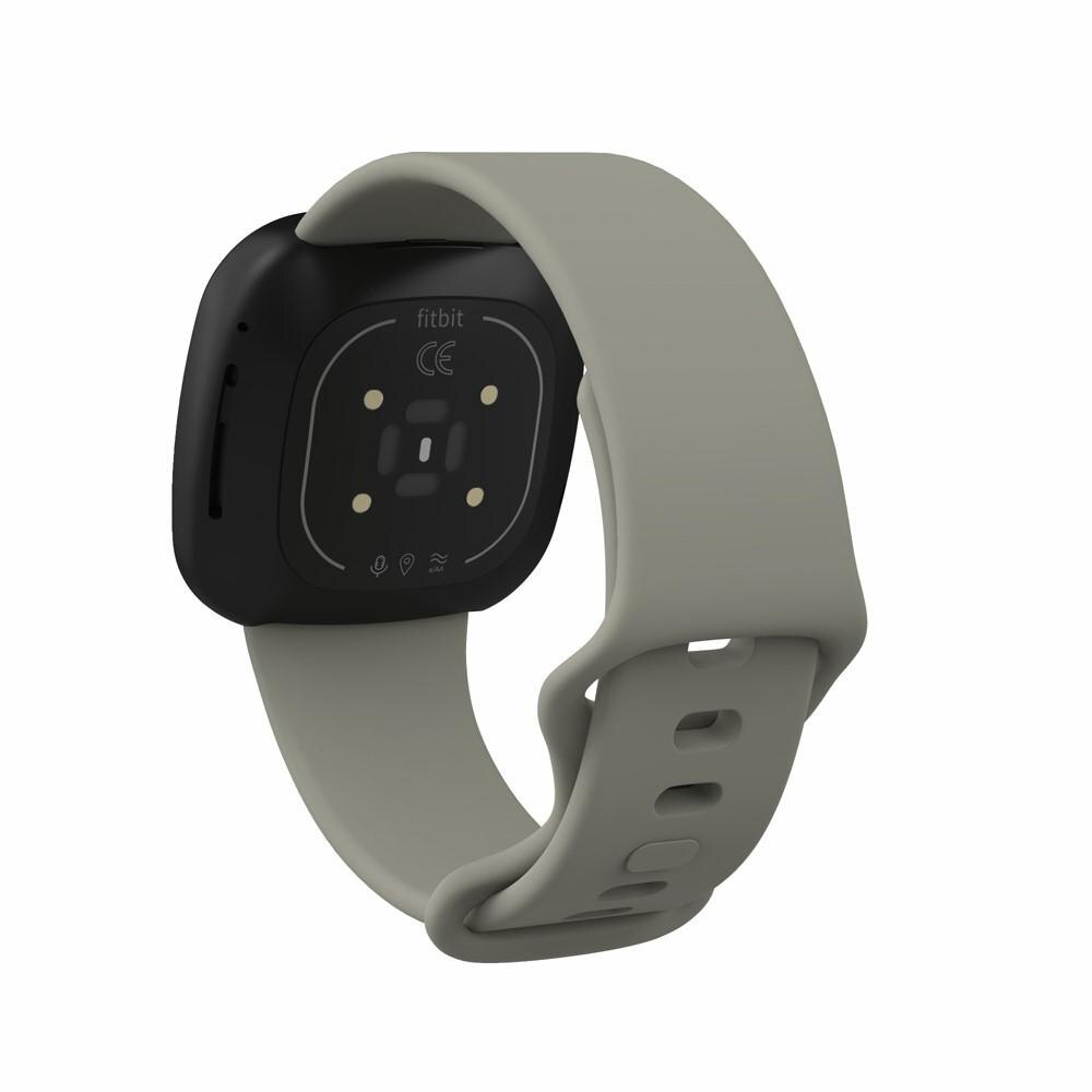 Fitbit Versa 3/Sense Siliconen bandje Grijs