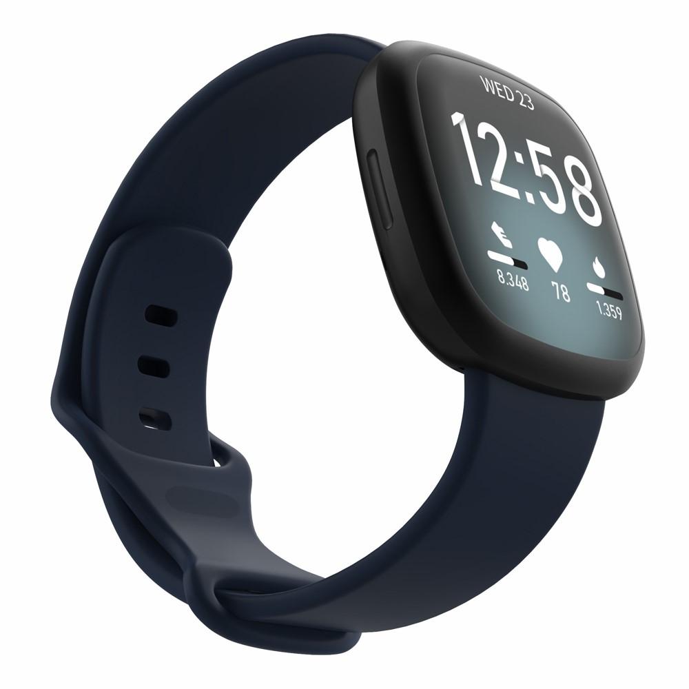 Fitbit Versa 3/Sense Siliconen bandje Blauw