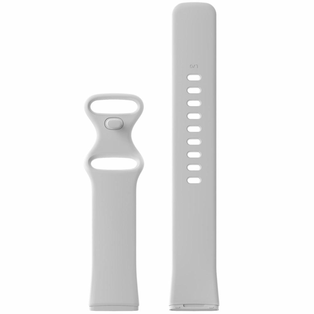 Fitbit Versa 3/Sense Siliconen bandje Wit