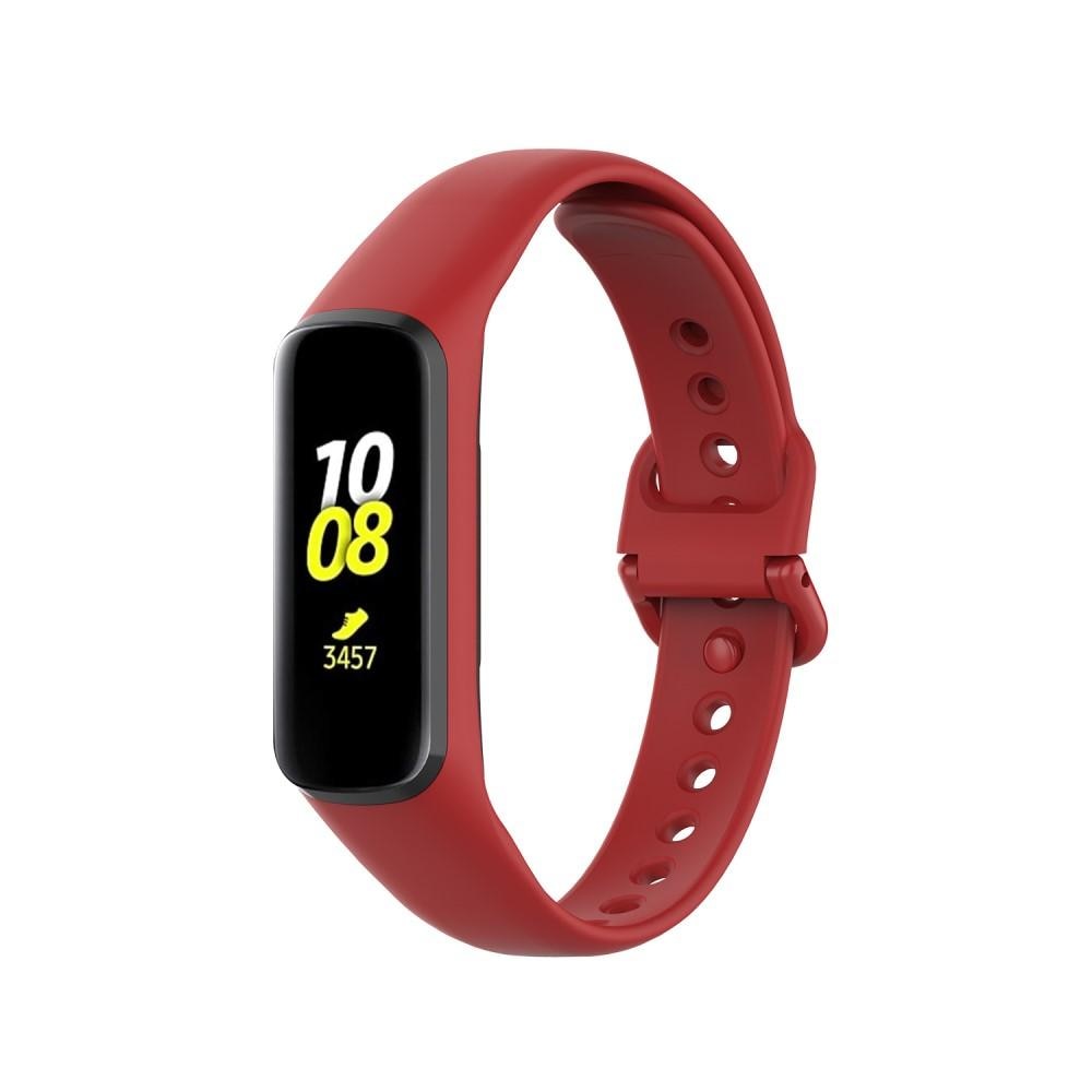 Samsung Galaxy Fit 2 Siliconen bandje Rood