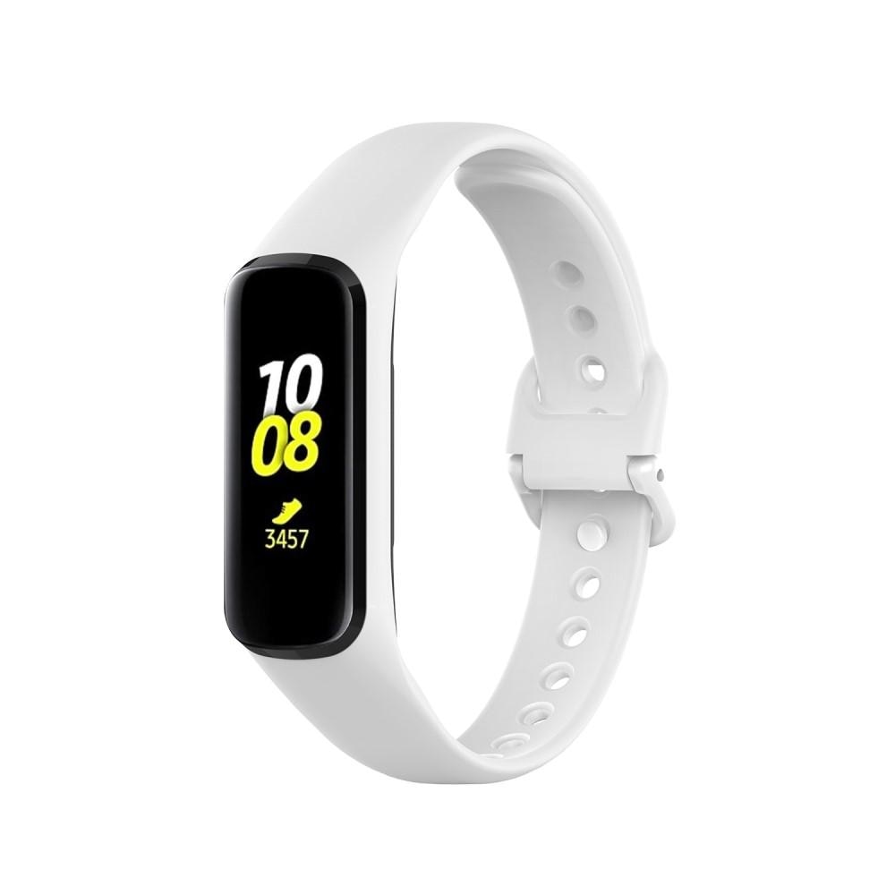 Samsung Galaxy Fit 2 Siliconen bandje Wit