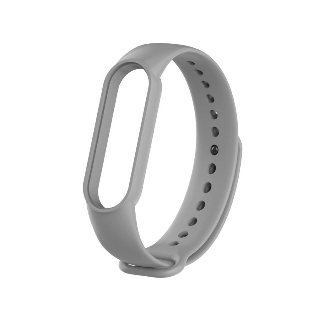 Xiaomi Mi Band 5/Mi Band 6 Siliconen bandje Grijs