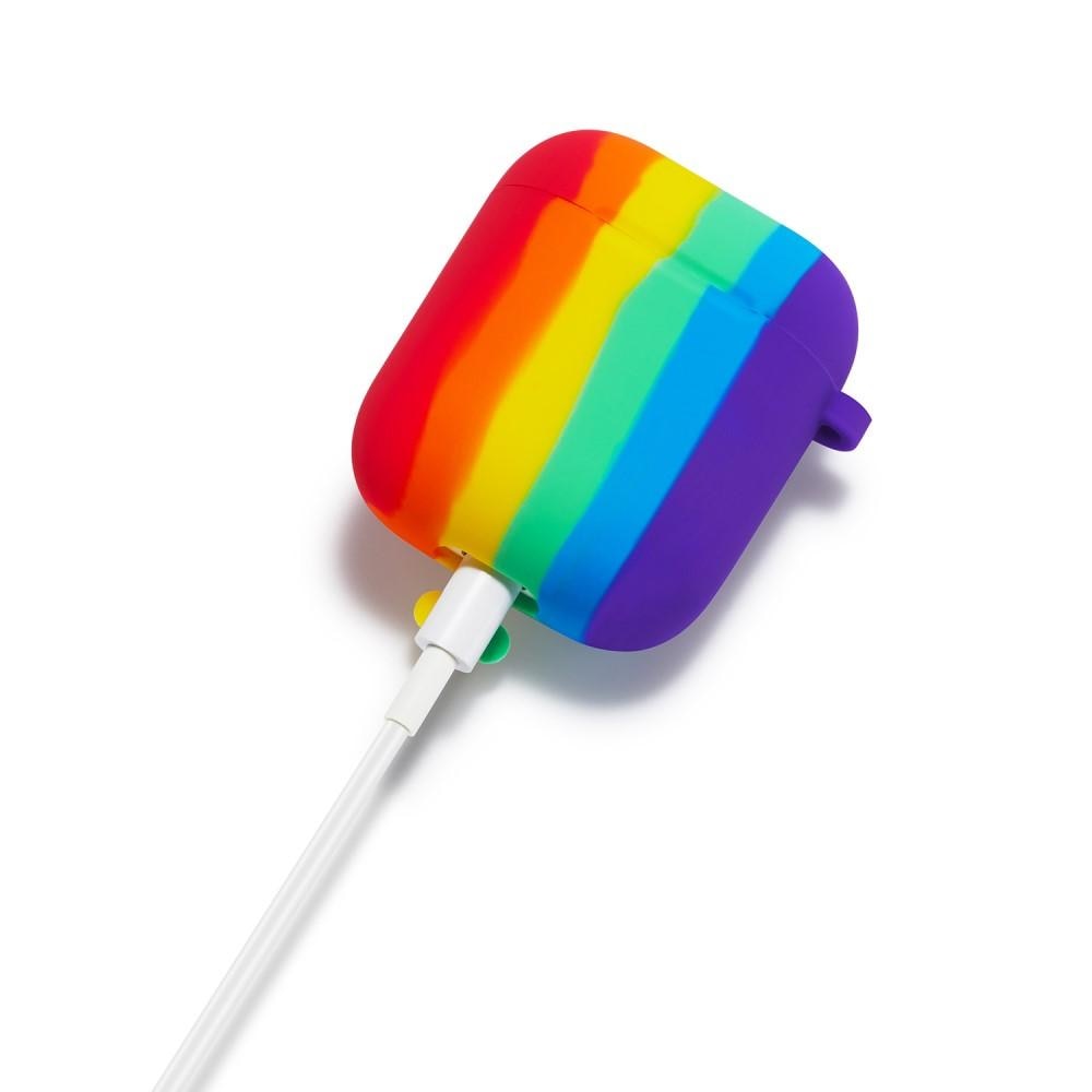 AirPods Siliconen hoesje Rainbow