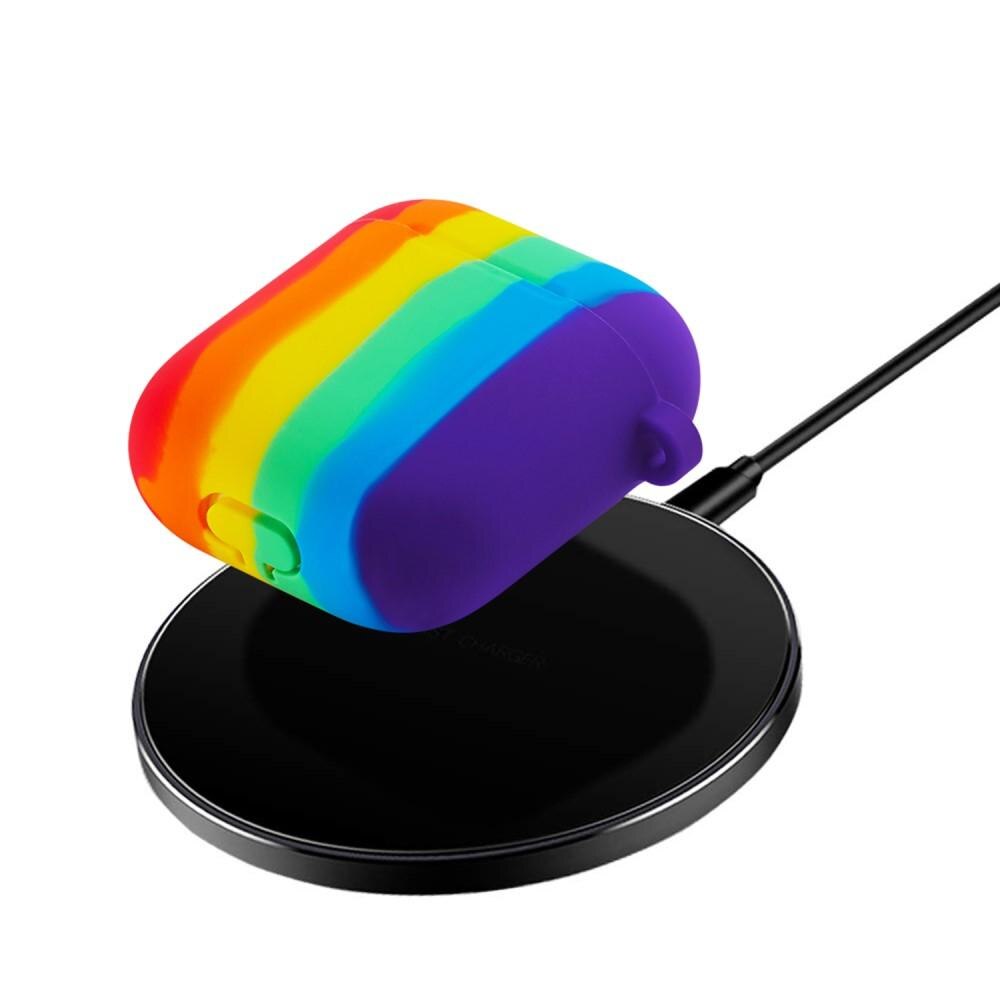 AirPods Siliconen hoesje Rainbow
