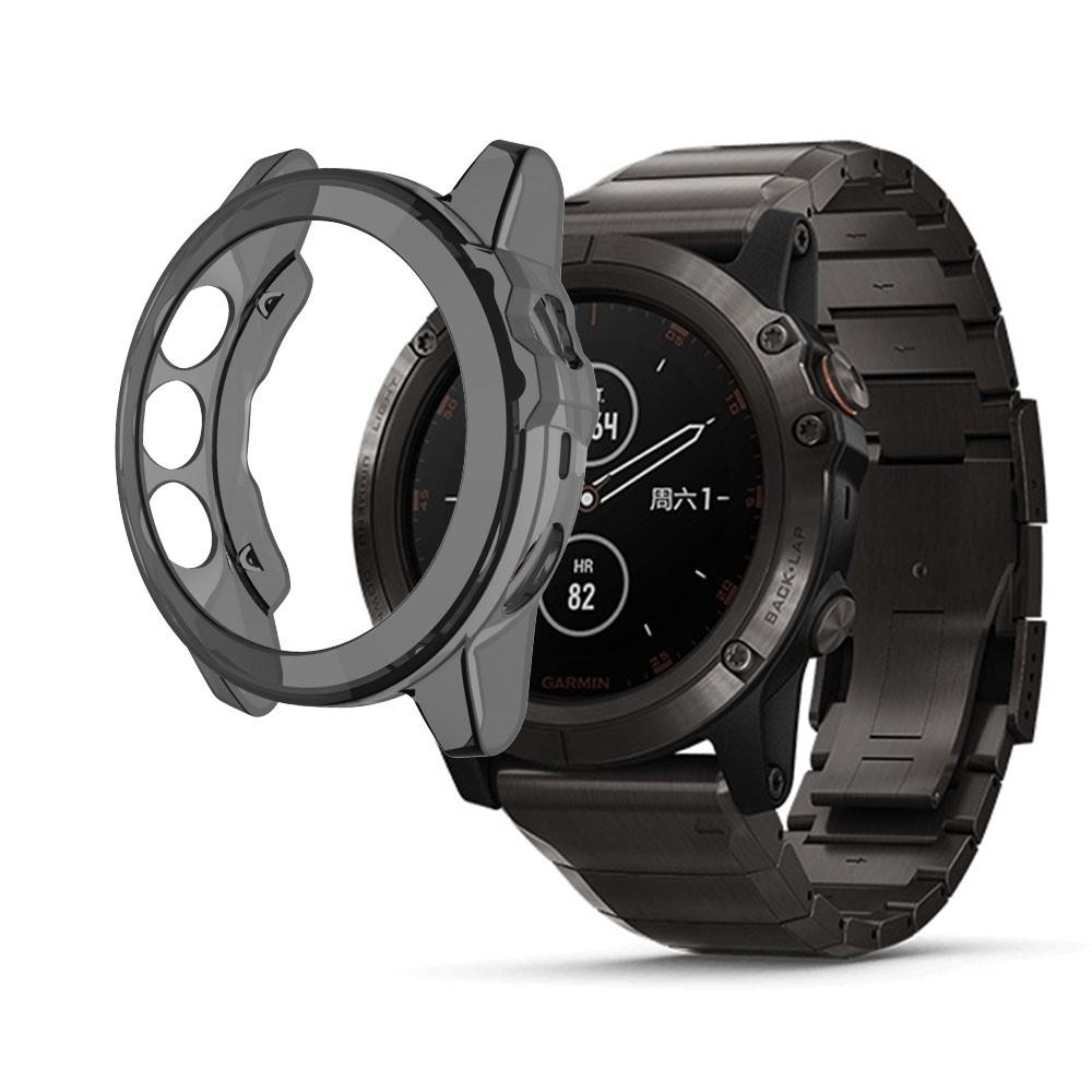 Garmin Fenix 5/5 Plus Backcover hoesje Zwart