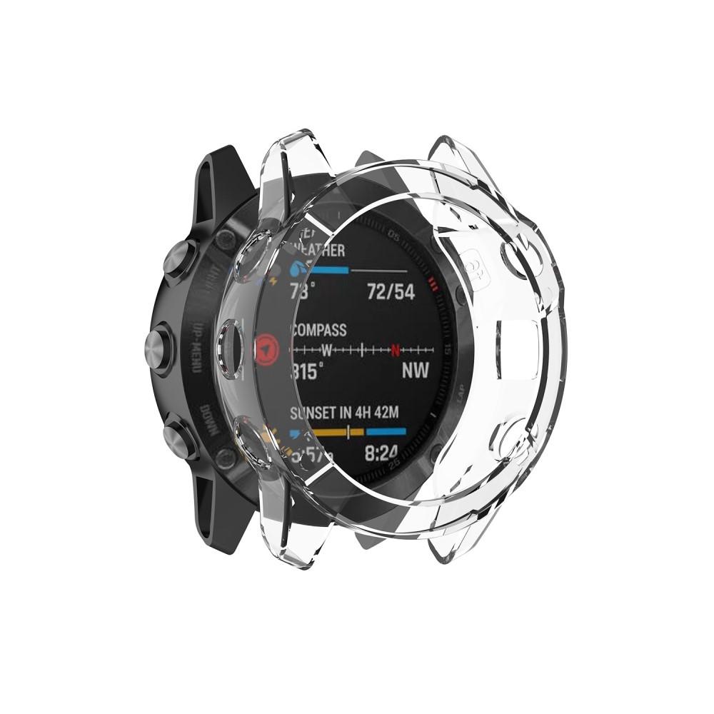 Garmin Fenix 6 Backcover hoesje transparant