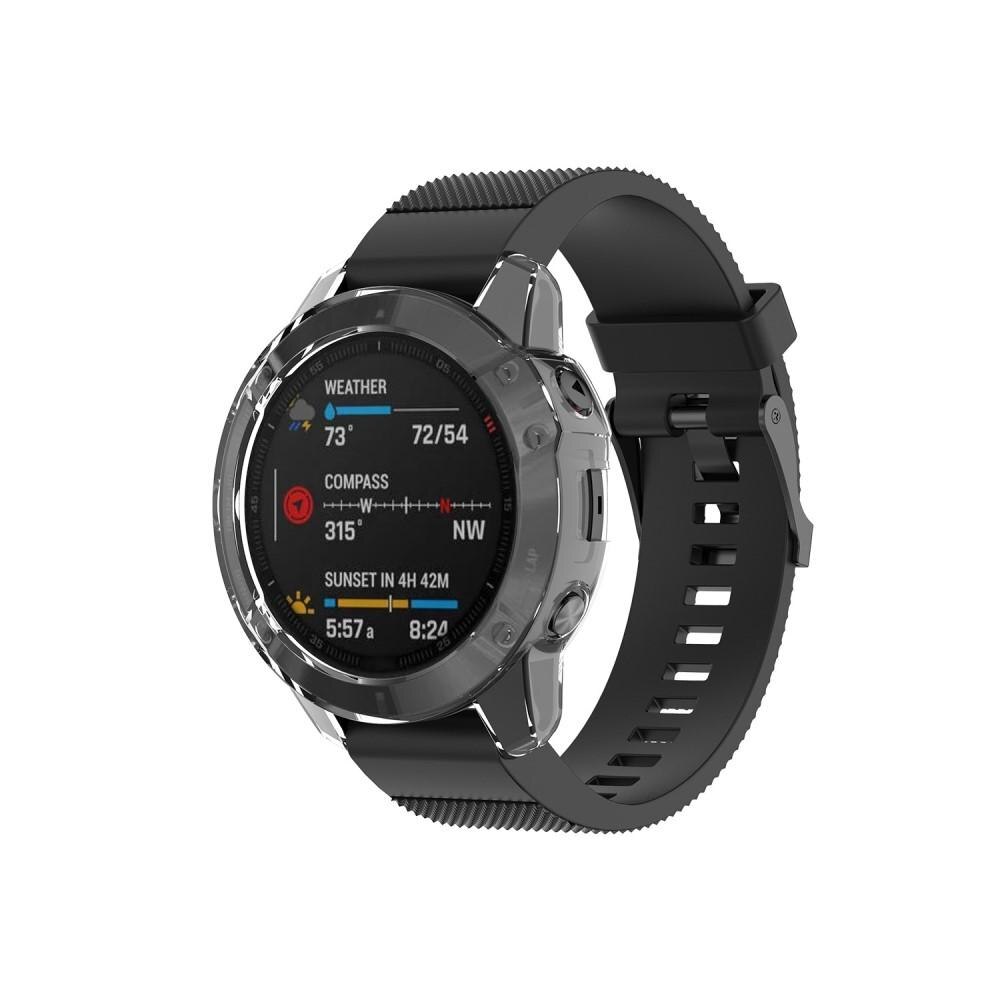 Garmin Fenix 6 Backcover hoesje transparant