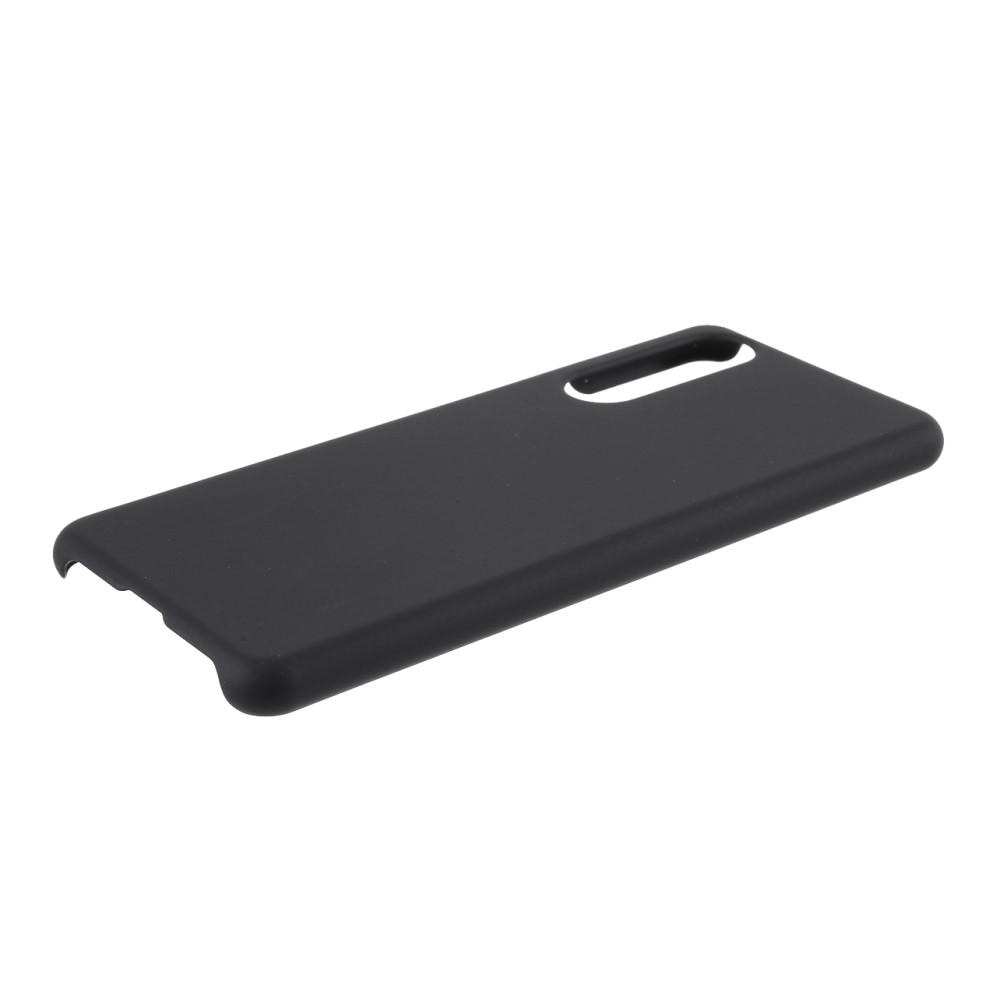 Sony Xperia 5 II Backcover Rubbercoating Zwart