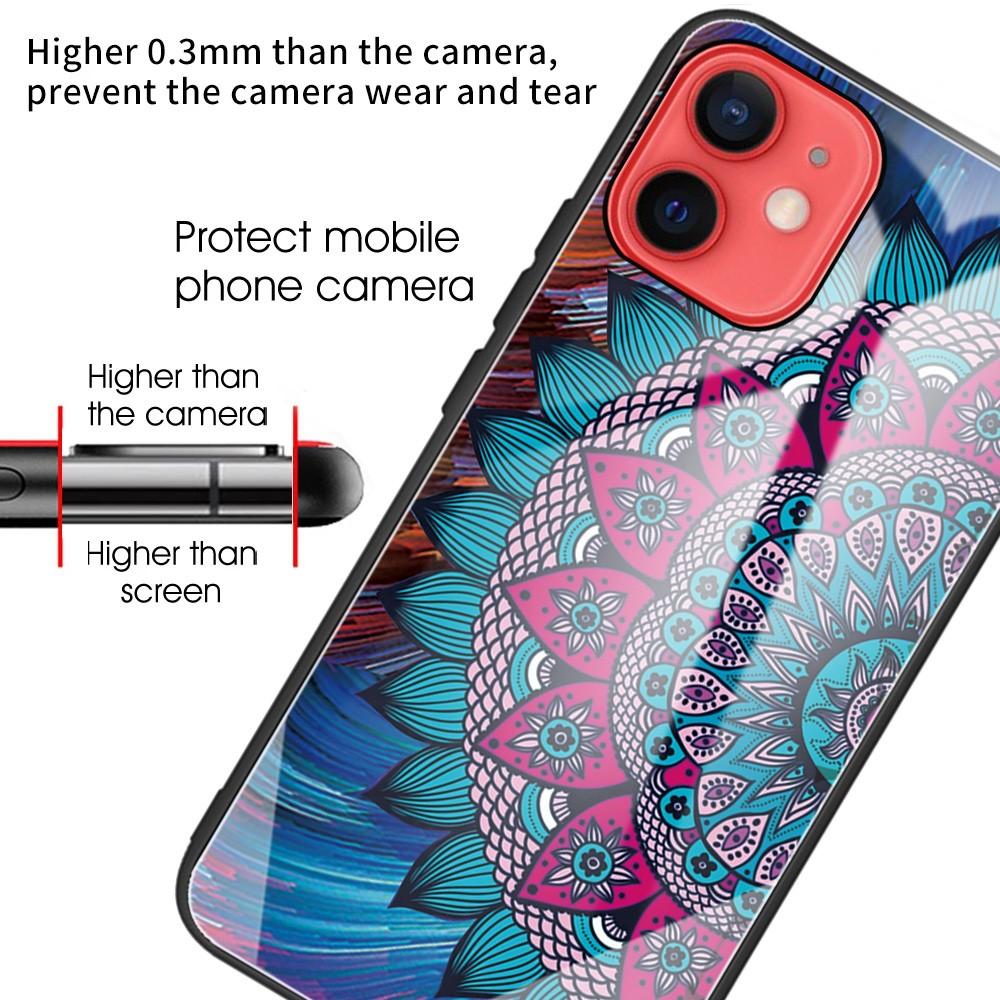 iPhone 11 Hoesje Gehard Glas Mandala