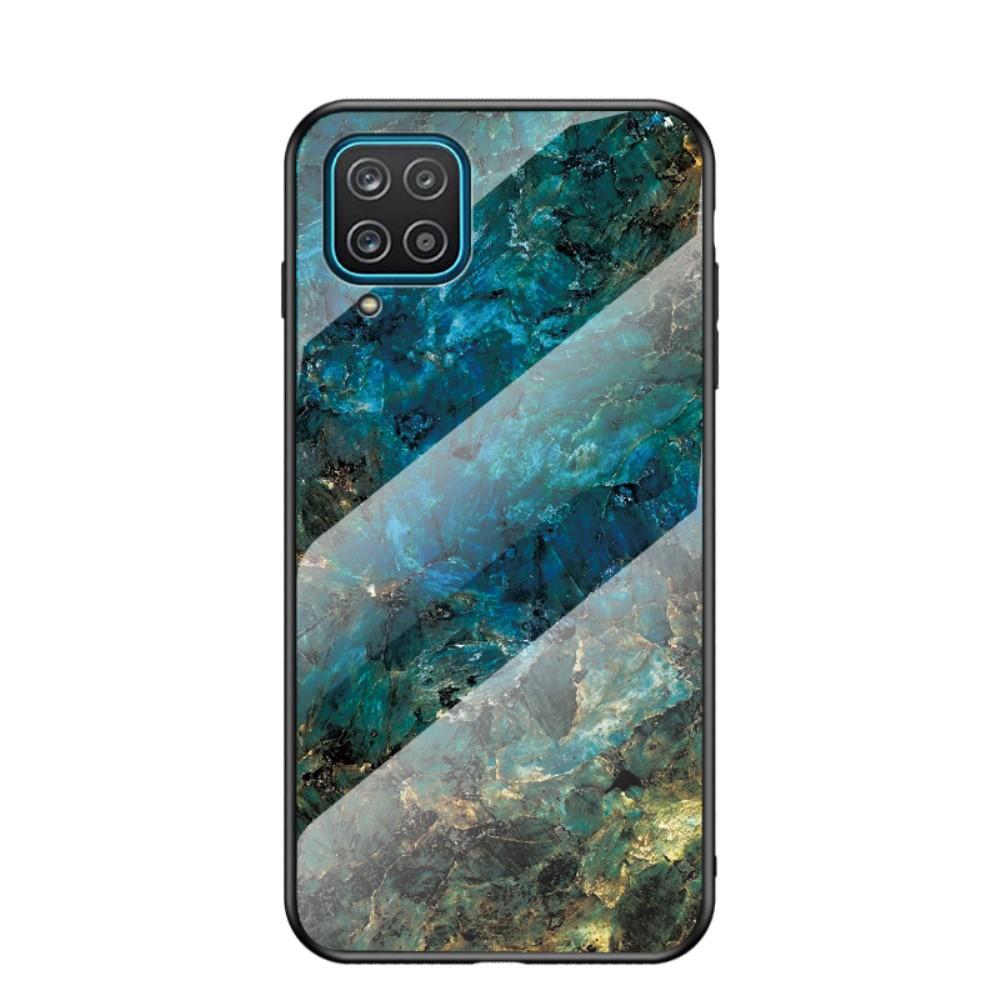 Samsung Galaxy A12 5G Hoesje Gehard Glas Smaragd