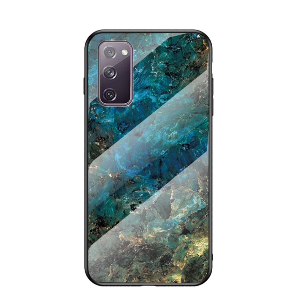 Samsung Galaxy S20 FE Hoesje Gehard Glas Smaragd