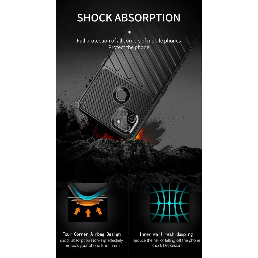 Motorola Moto G9 Power Thunder TPU Case Zwart