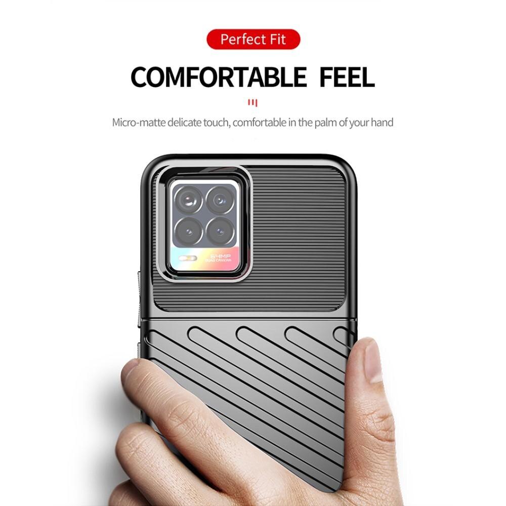 Realme 8/8 Pro Thunder TPU Case Zwart