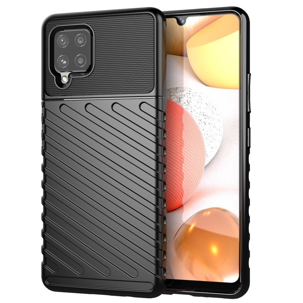 Samsung Galaxy A42 Thunder TPU Case Zwart