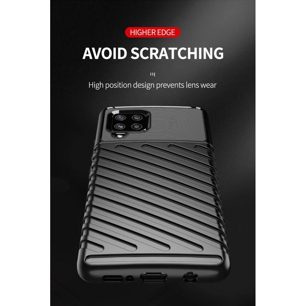 Samsung Galaxy A42 Thunder TPU Case Zwart