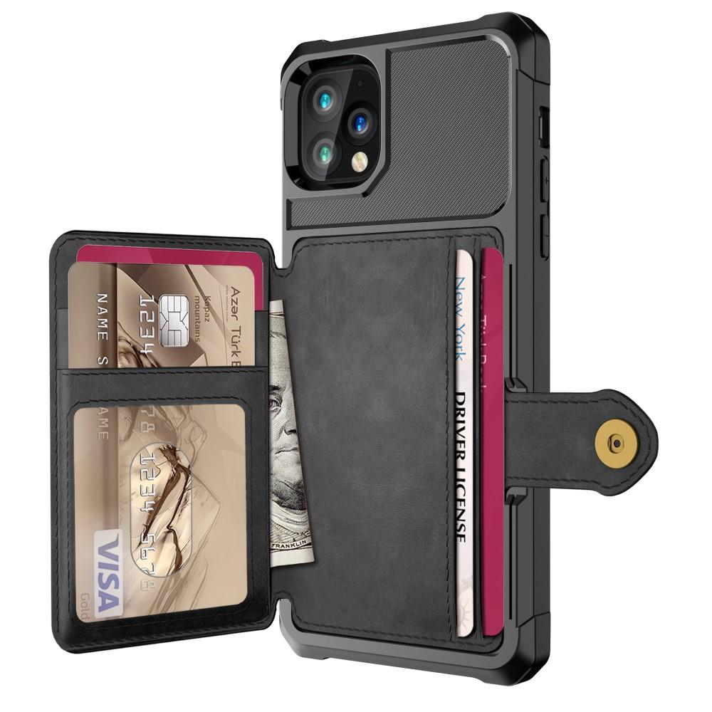iPhone 11 Pro Max Tough Multi-slot Case Zwart