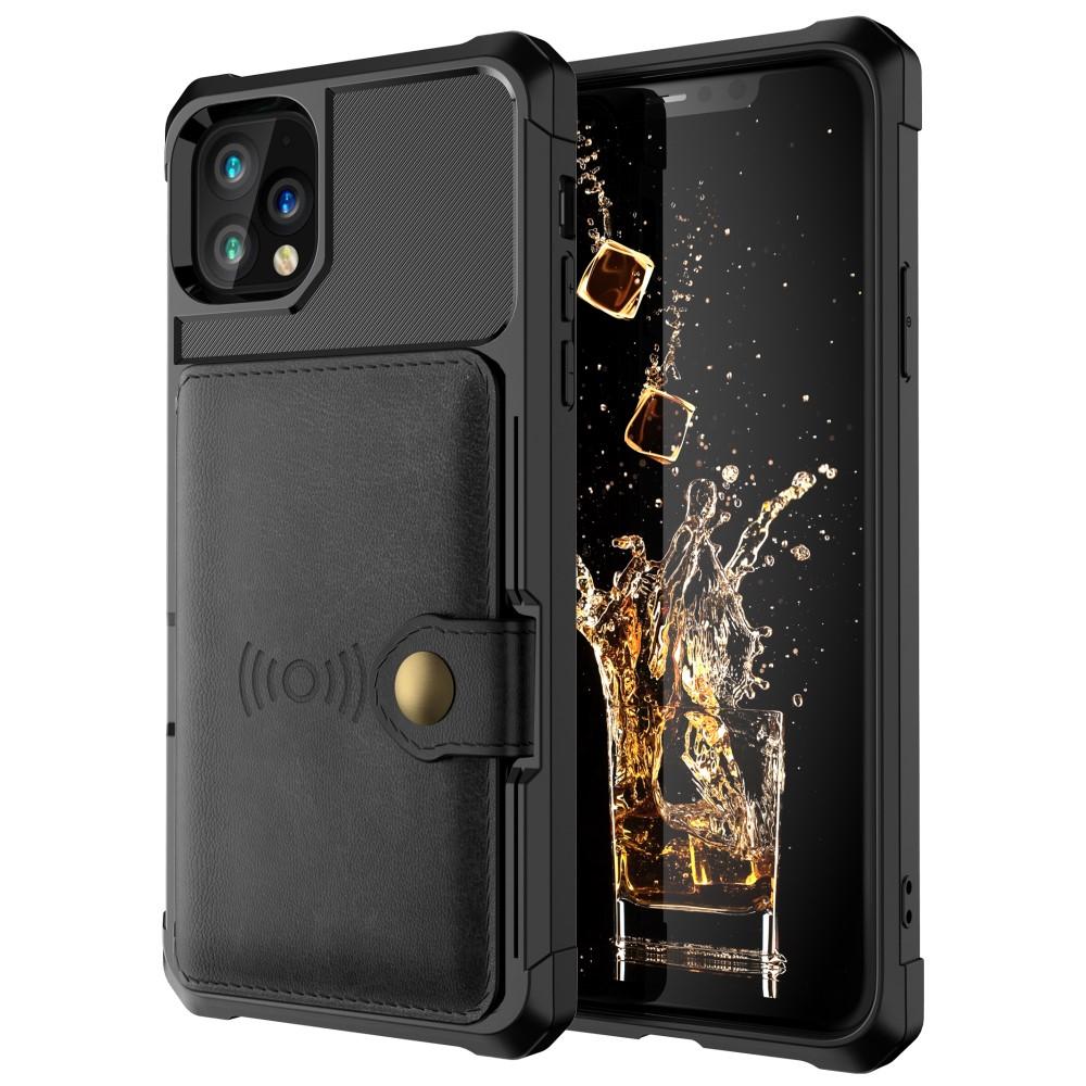 iPhone 11 Pro Max Tough Multi-slot Case Zwart