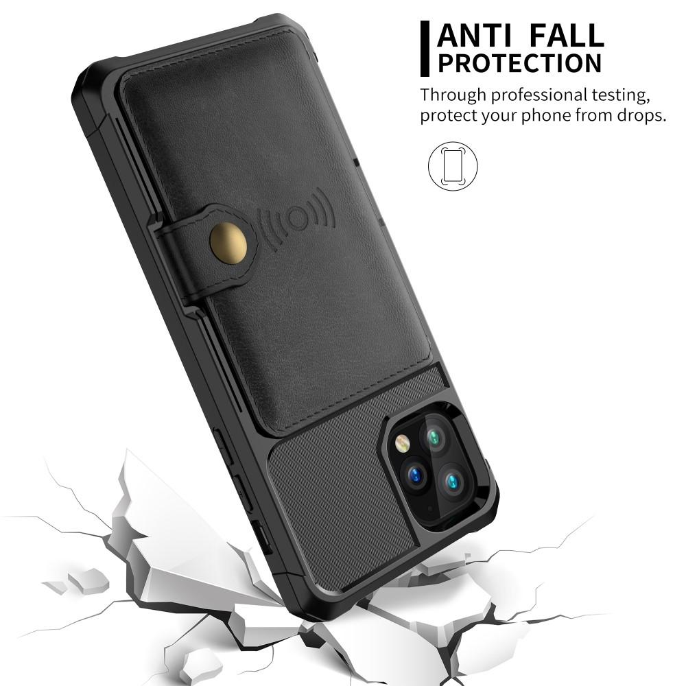iPhone 11 Pro Tough Multi-slot Case Zwart