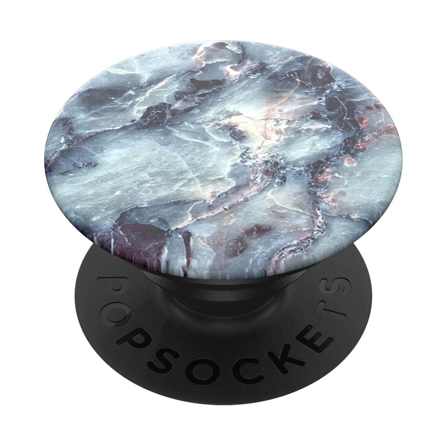 PopGrip Stand/Houder met Verwisselbare Top Blue Marble