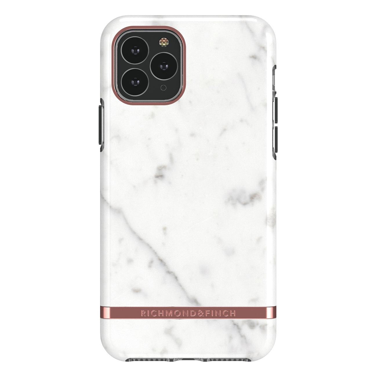 Backcover hoesje iPhone 11 Pro Max White Marble