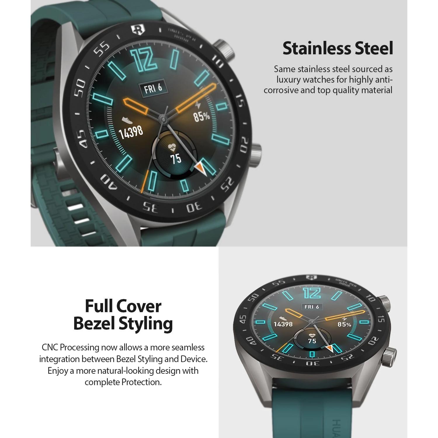 Bezel Styling Huawei Watch GT Zwart