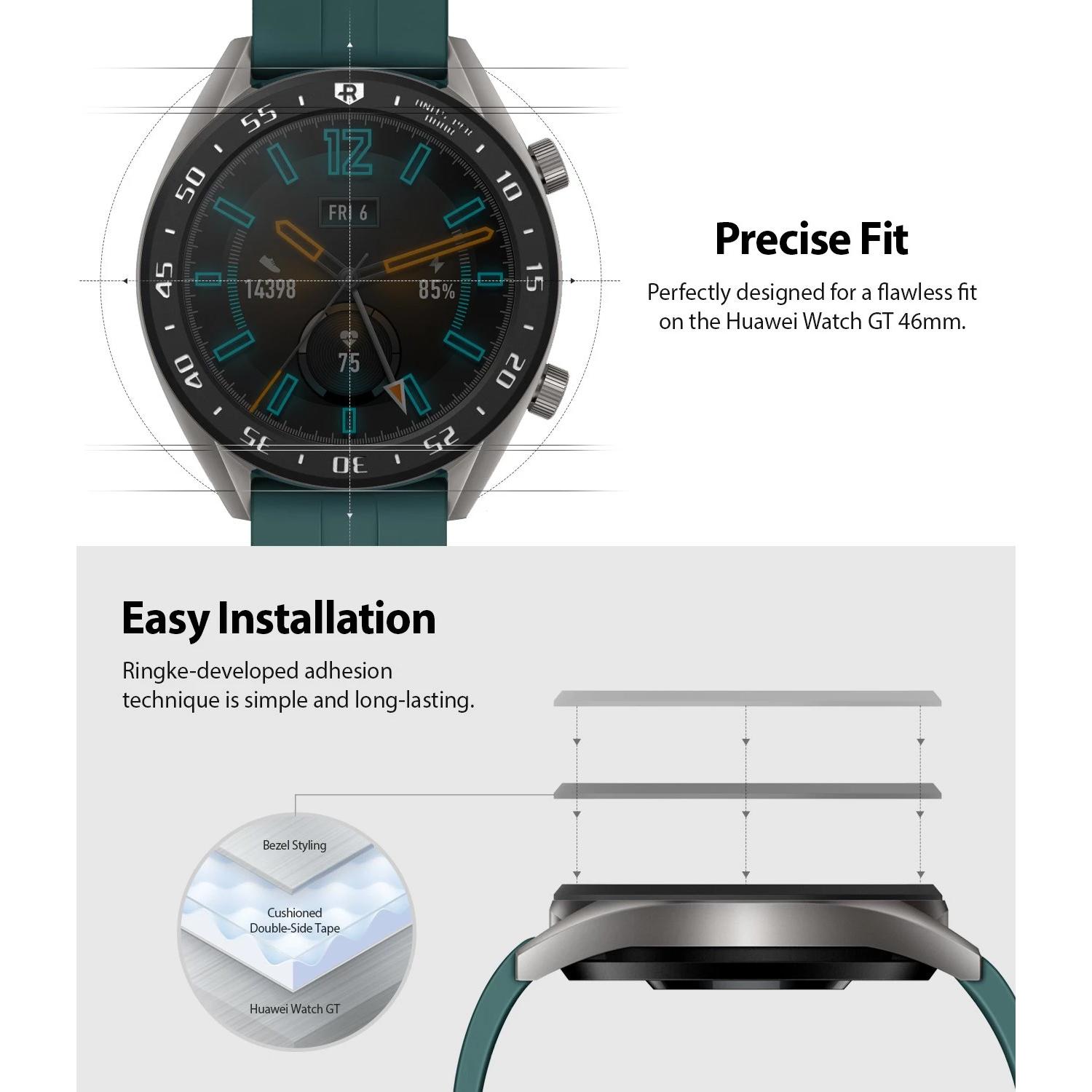 Bezel Styling Huawei Watch GT Zwart