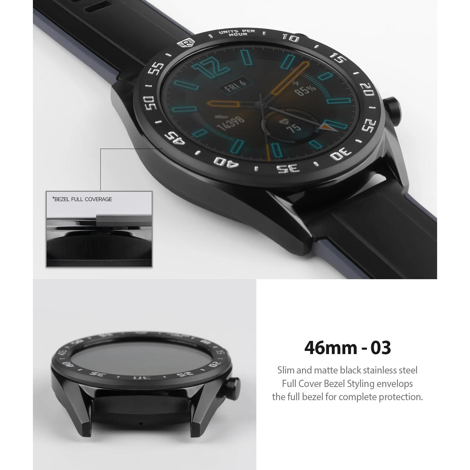 Bezel Styling Huawei Watch GT Zwart