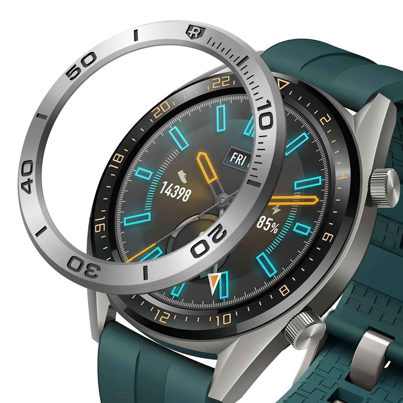 Bezel Styling Huawei Watch GT Zilver