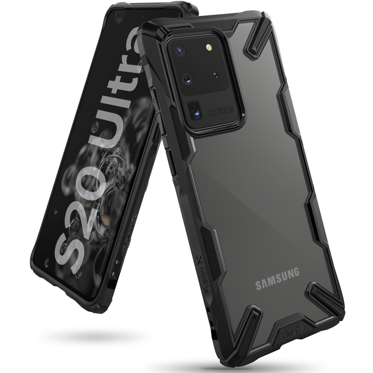 Fusion X Case Samsung Galaxy S20 Ultra Zwart