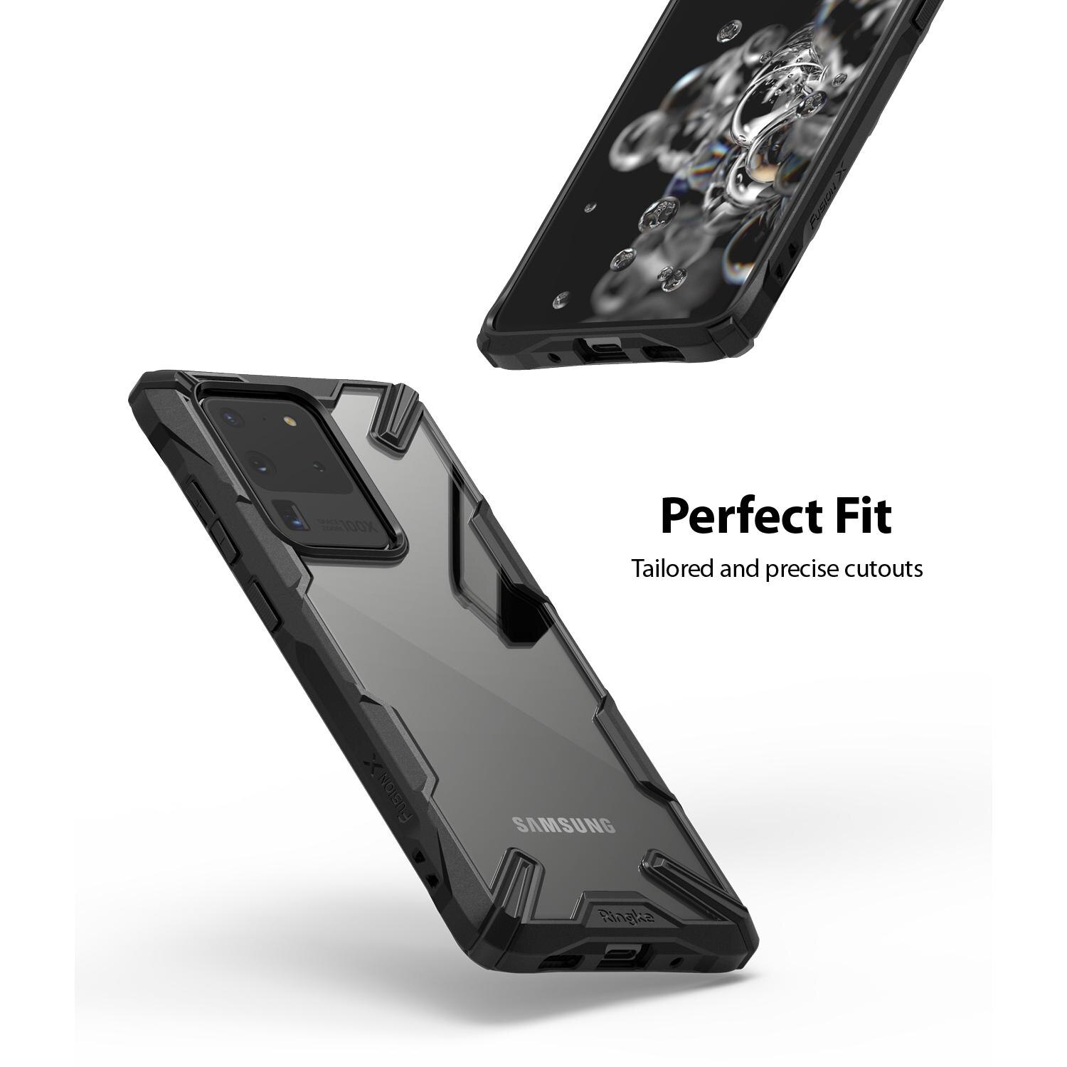 Fusion X Case Samsung Galaxy S20 Ultra Zwart