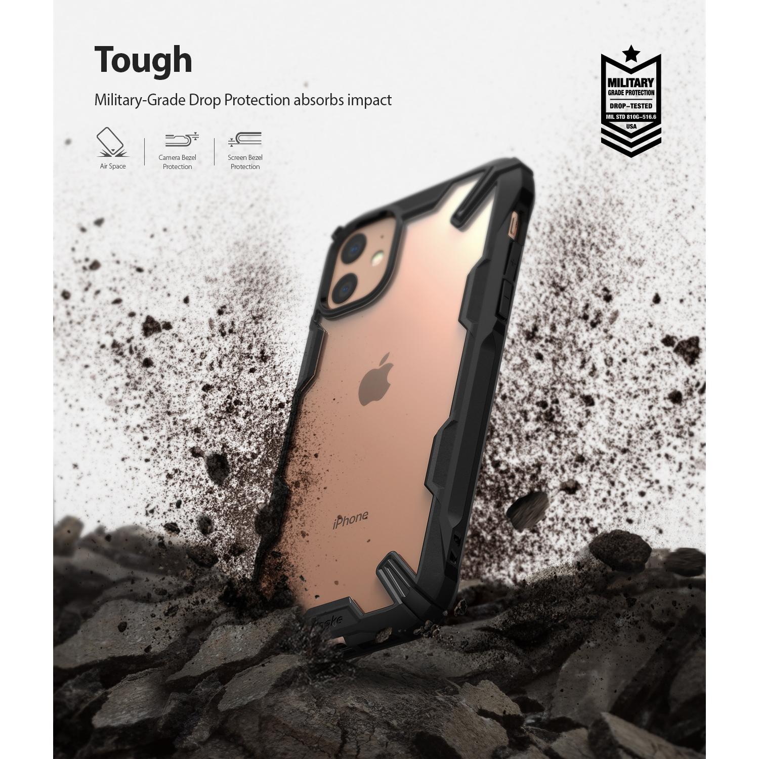 Fusion X Case iPhone 11 Zwart