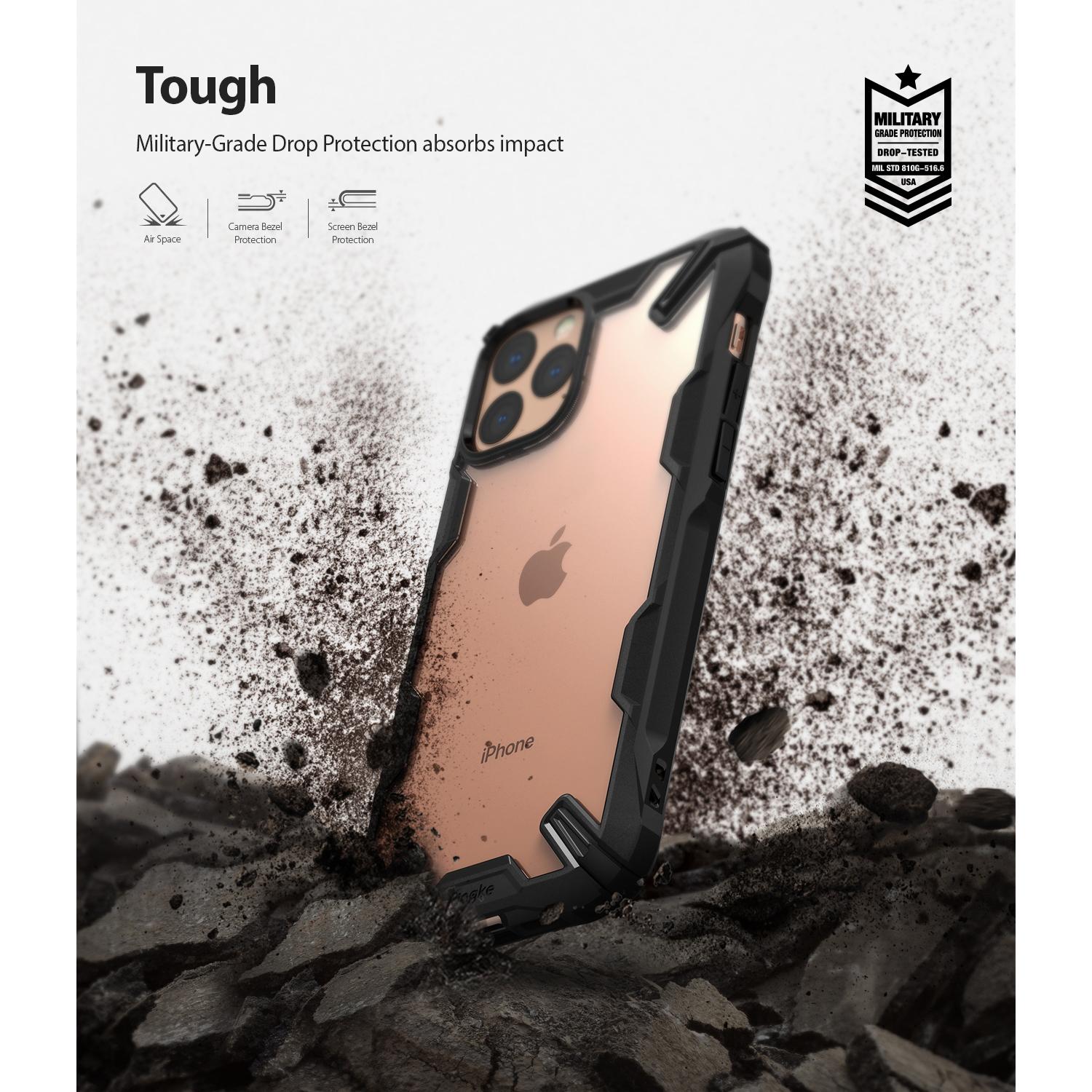 Fusion X Case iPhone 11 Pro Zwart