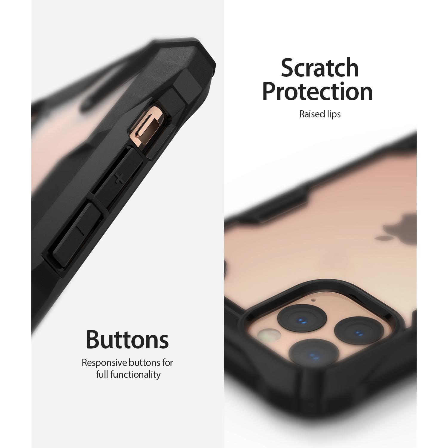 Fusion X Case Apple iPhone 11 Pro Zwart