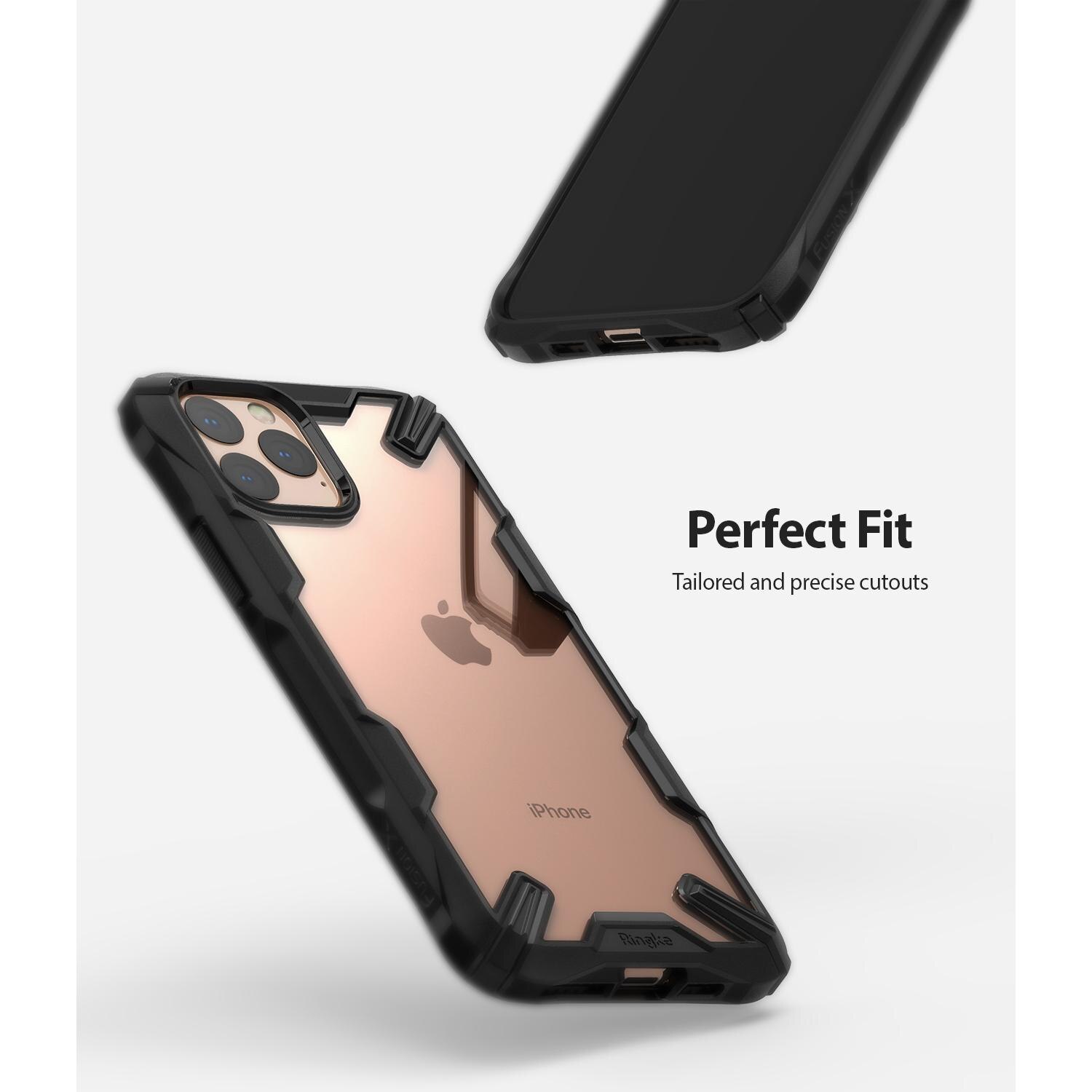 Fusion X Case Apple iPhone 11 Pro Zwart