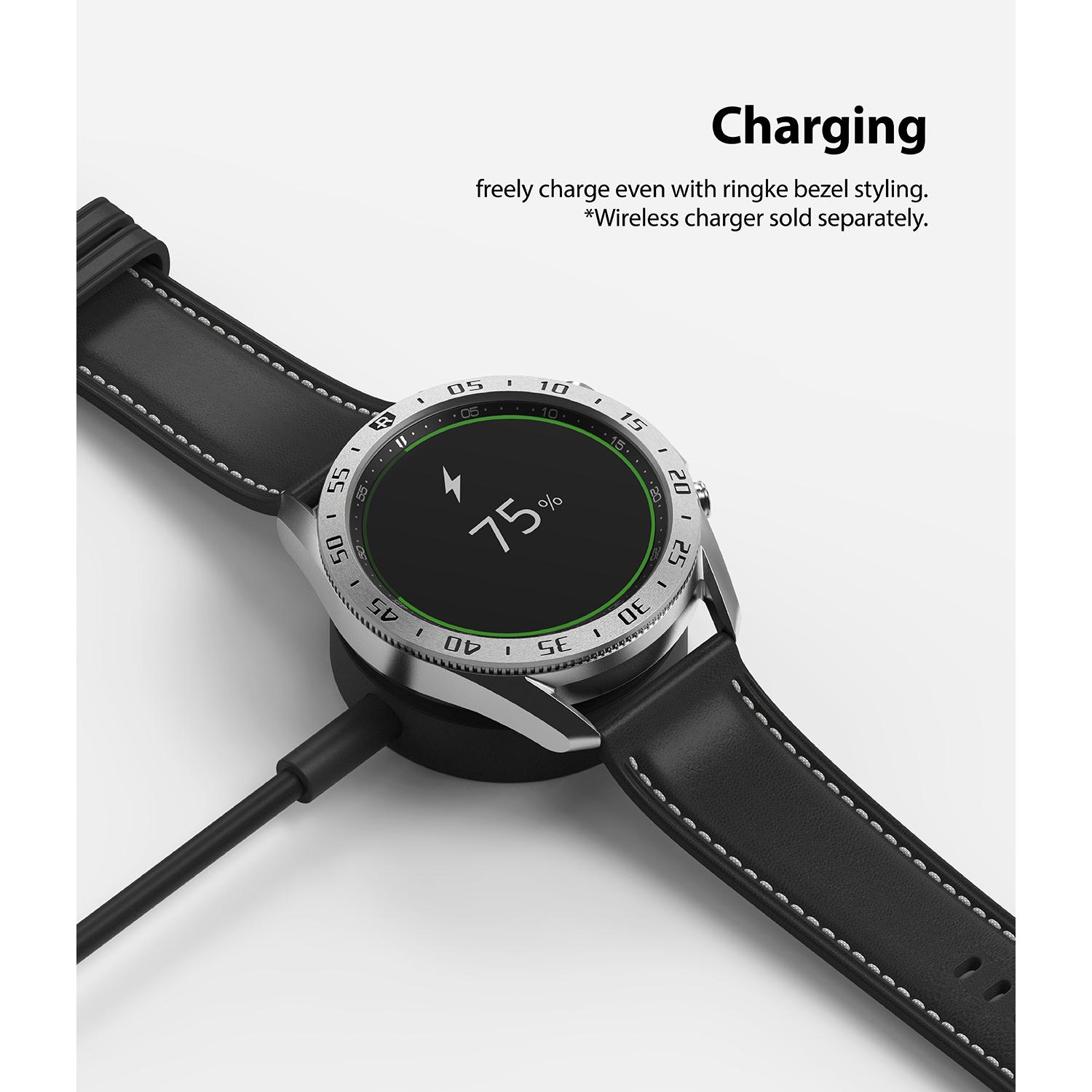 Bezel Styling Samsung Galaxy Watch 3 45mm Zilver