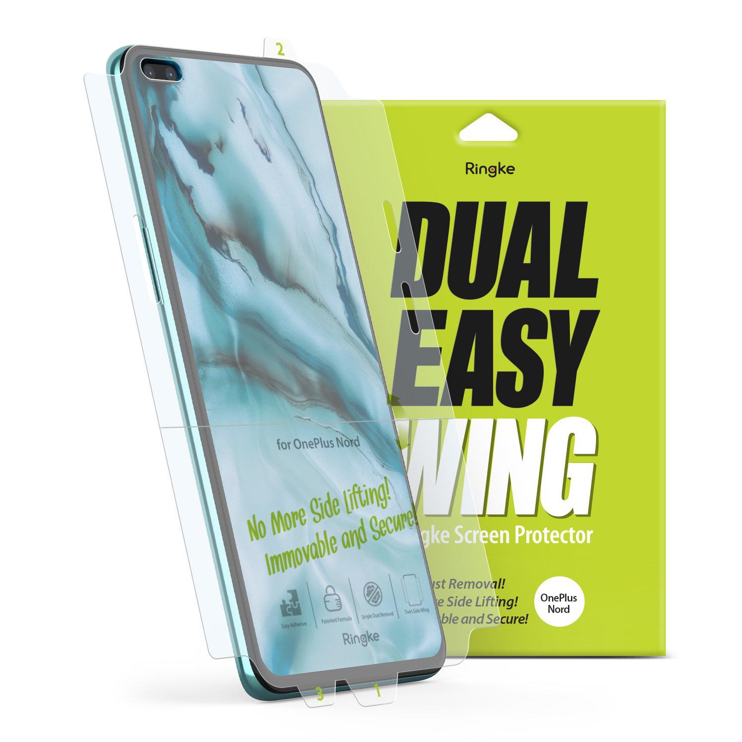 Dual Easy Wing Screen Protector (2-pack) OnePlus Nord