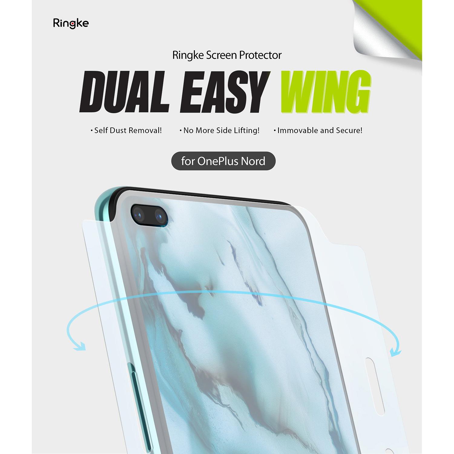 Dual Easy Wing Screen Protector (2-pack) OnePlus Nord