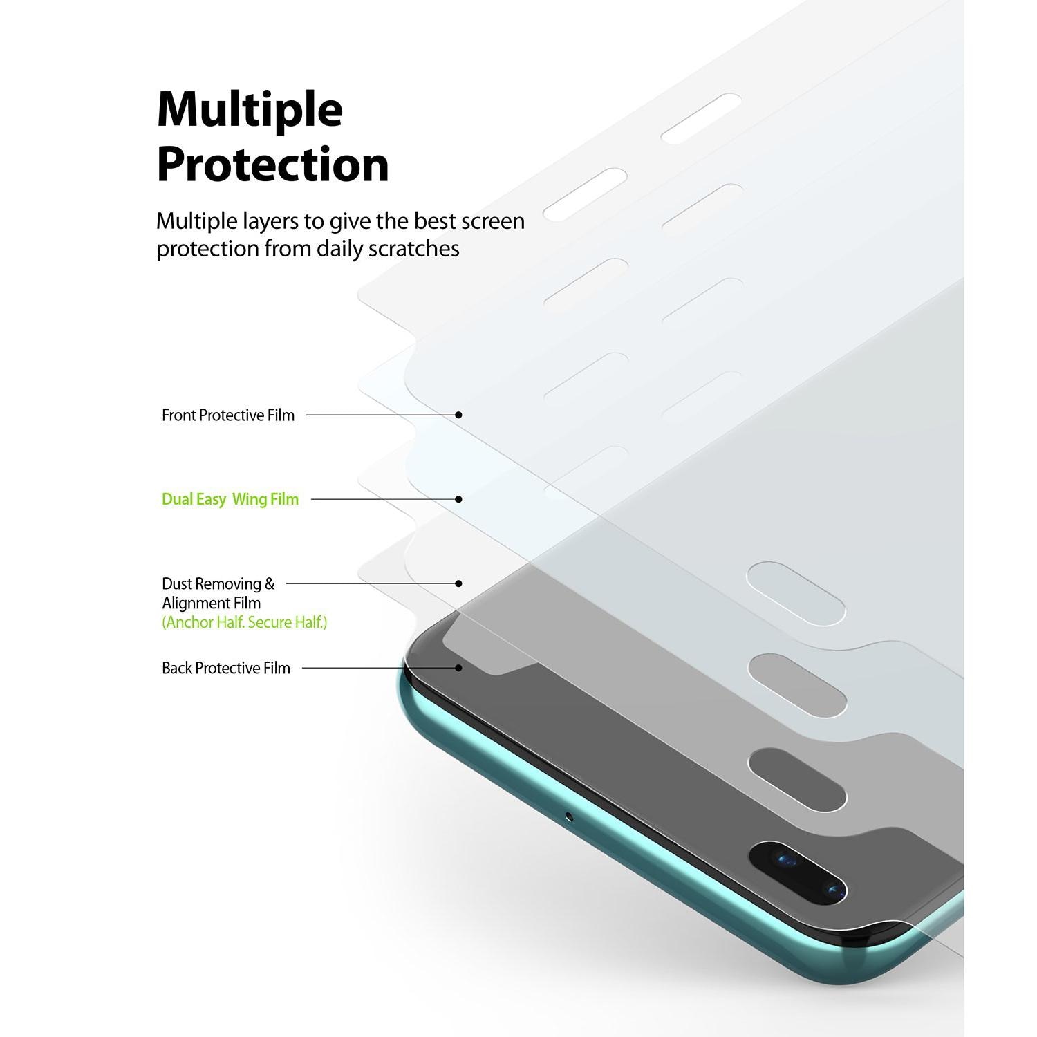 Dual Easy Wing Screen Protector (2-pack) OnePlus Nord