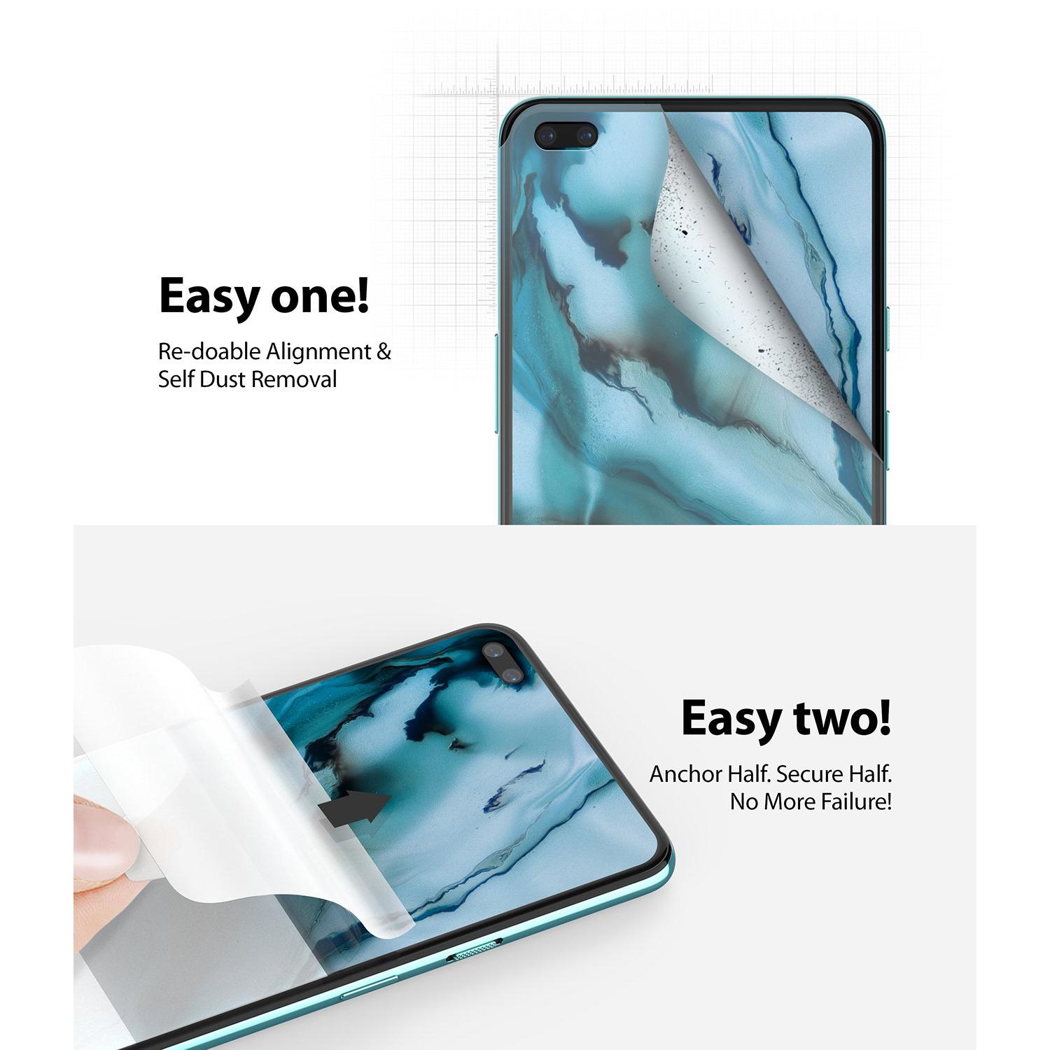 Dual Easy Wing Screen Protector (2-pack) OnePlus Nord