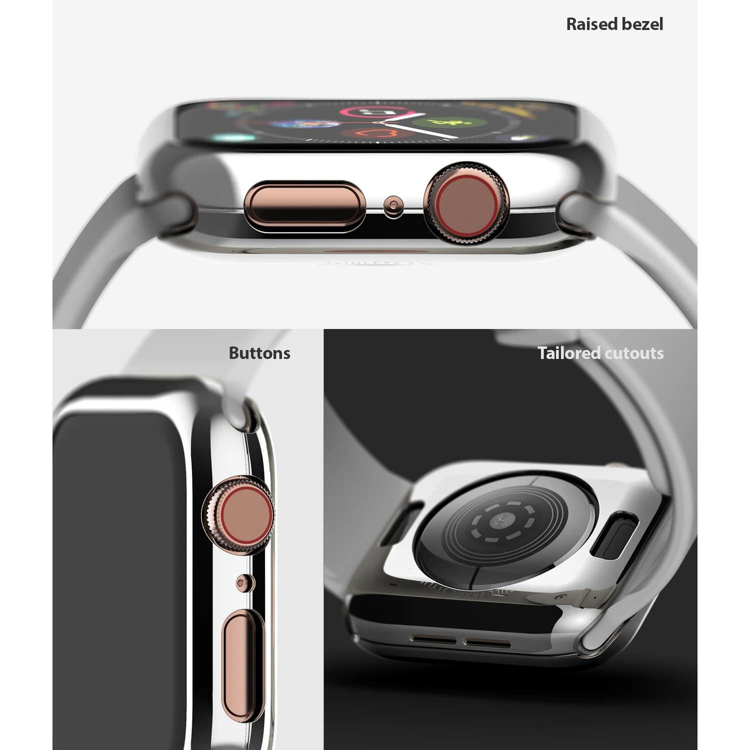 Full Frame Case Apple Watch SE 44mm silver