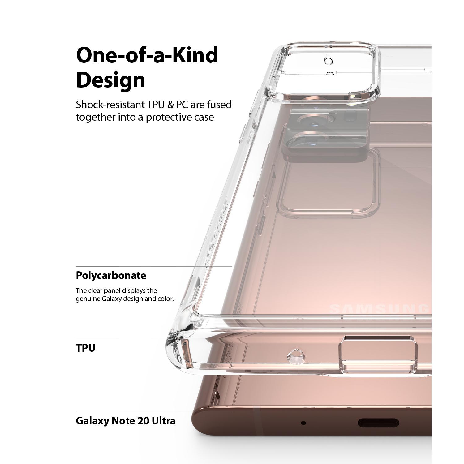 Fusion Case Samsung Galaxy Note 20 Ultra Transparant
